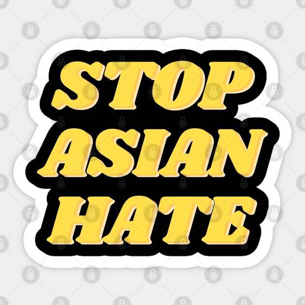 Stop Asian Hate Sticker by MikeMeineArts